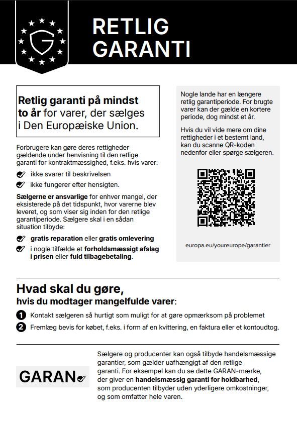 Retlig garanti 2