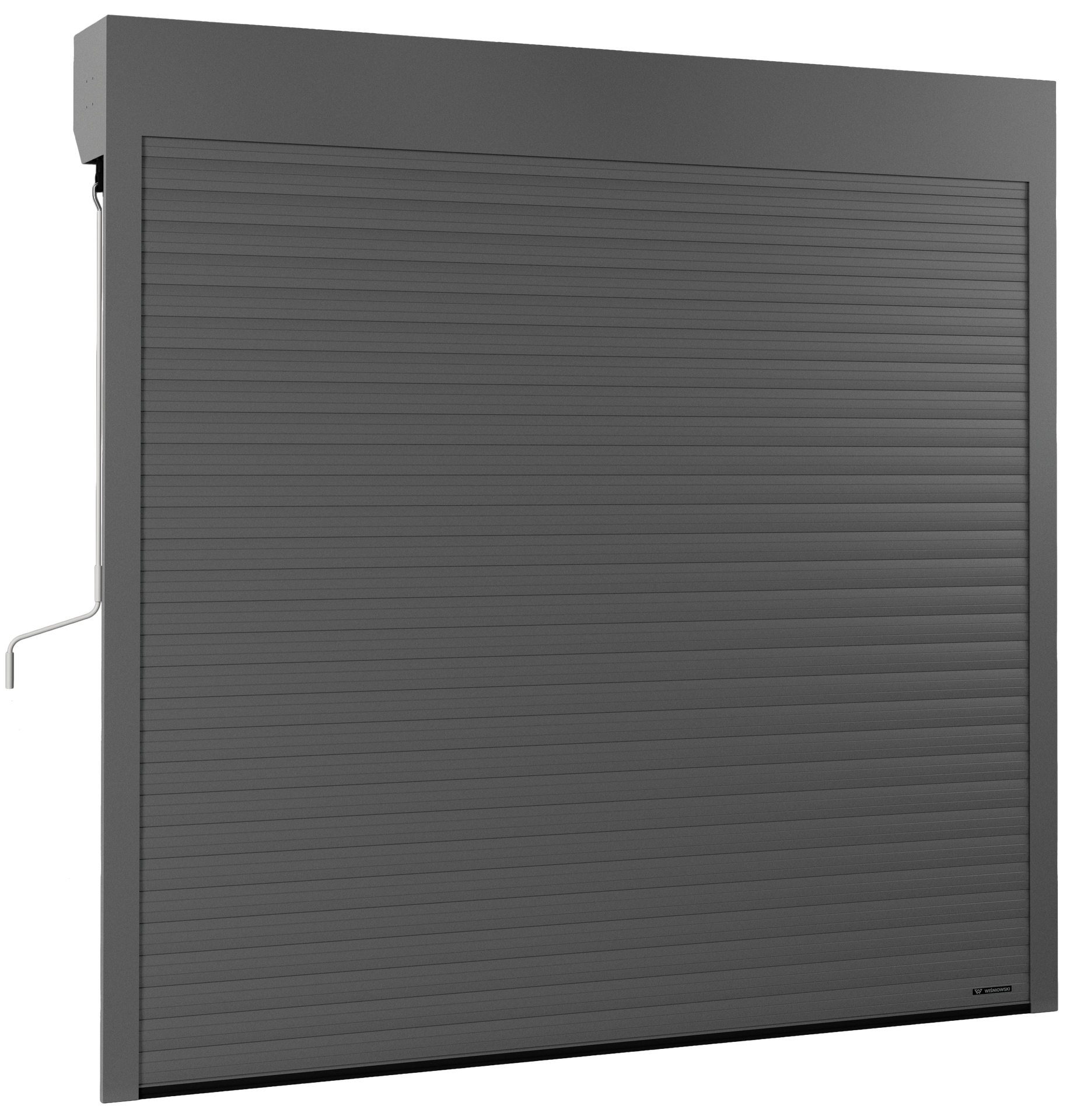 Rulleport BR77s, 77mm panel, specialfremstillet (design selv)