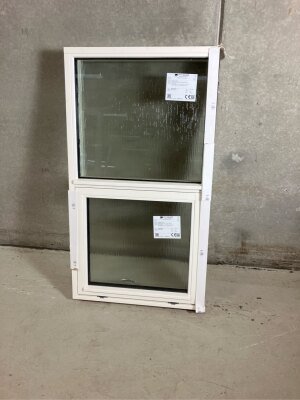 Fastkarm-topstyret vindue, JABS, 71,5x129,5cm
