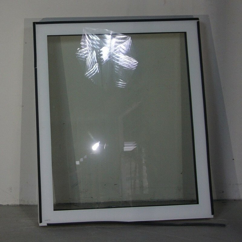 Topstyret vindue fra Vrøgum svarre, 3-Lags glas, Hvid 112 X 131,5