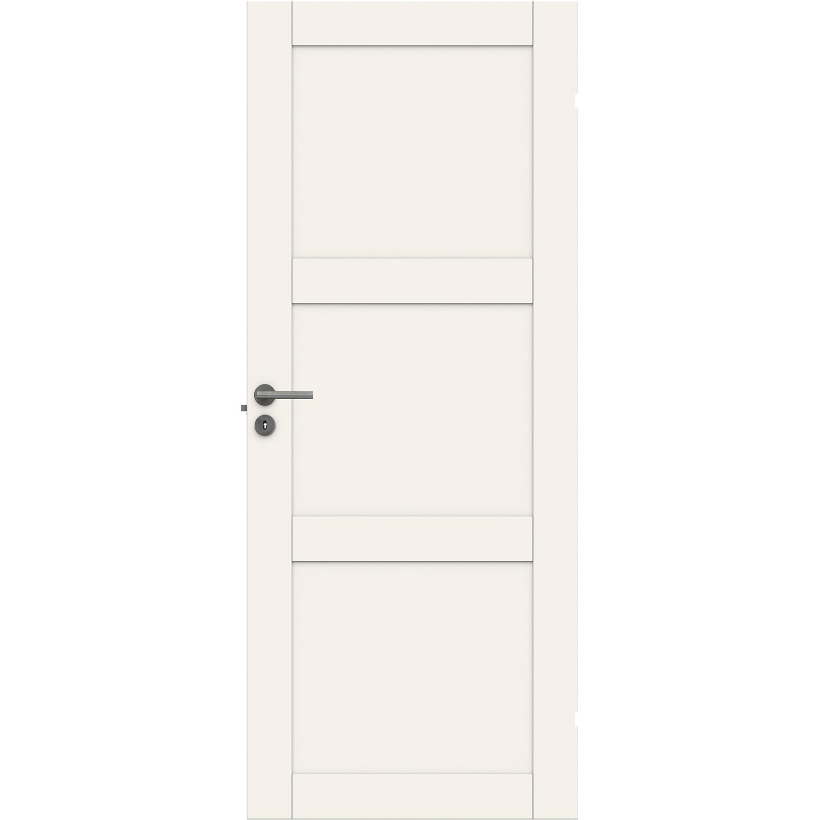 Massiv Swedoor Indvendig Dør, Unique 03L, Hvid NCS S0502-Y, Advance-line, X - M7X21