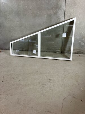 Fastkarms vinduesparti, 199x115,5cm