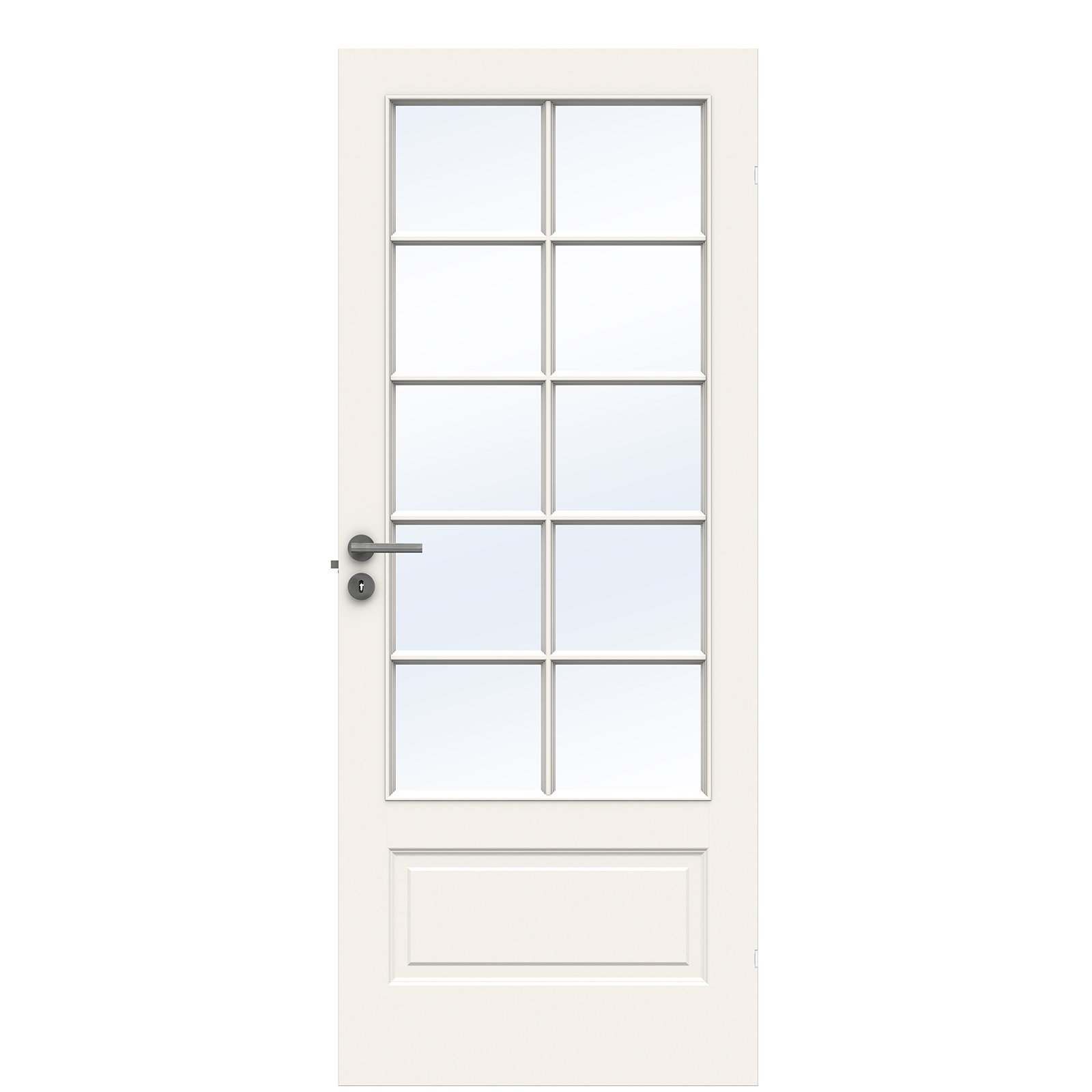 Indvendig dør fra Swedoor, Advance-line, Compact SP10, Hvid NCS S0502-Y,