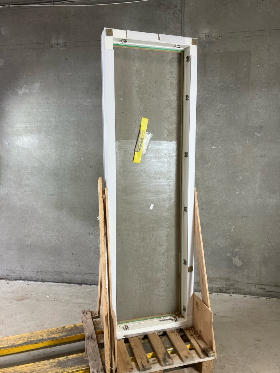 Blændparti i træ/alu fra Velfac, 63,8 x 208,8
