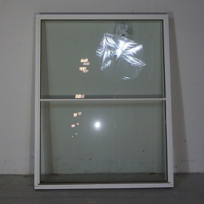 Fast vindue , 2-Lags glas, Træ, Hvid 111,5 X 142