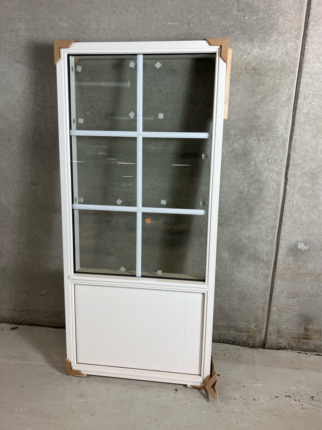 Udestueelement i træ , Hvid, 81x177,5cm